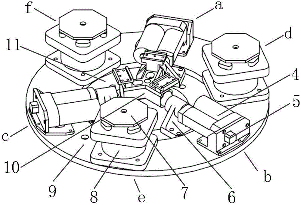 Self-centering locking damping device suitable for vehicle-mounted photoelectric turntable