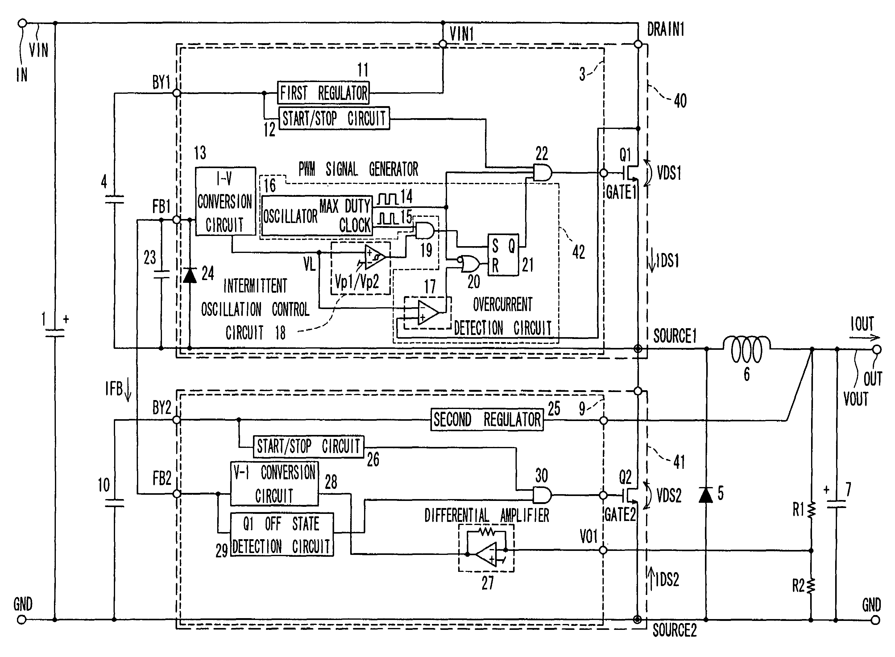 Switching power supply device