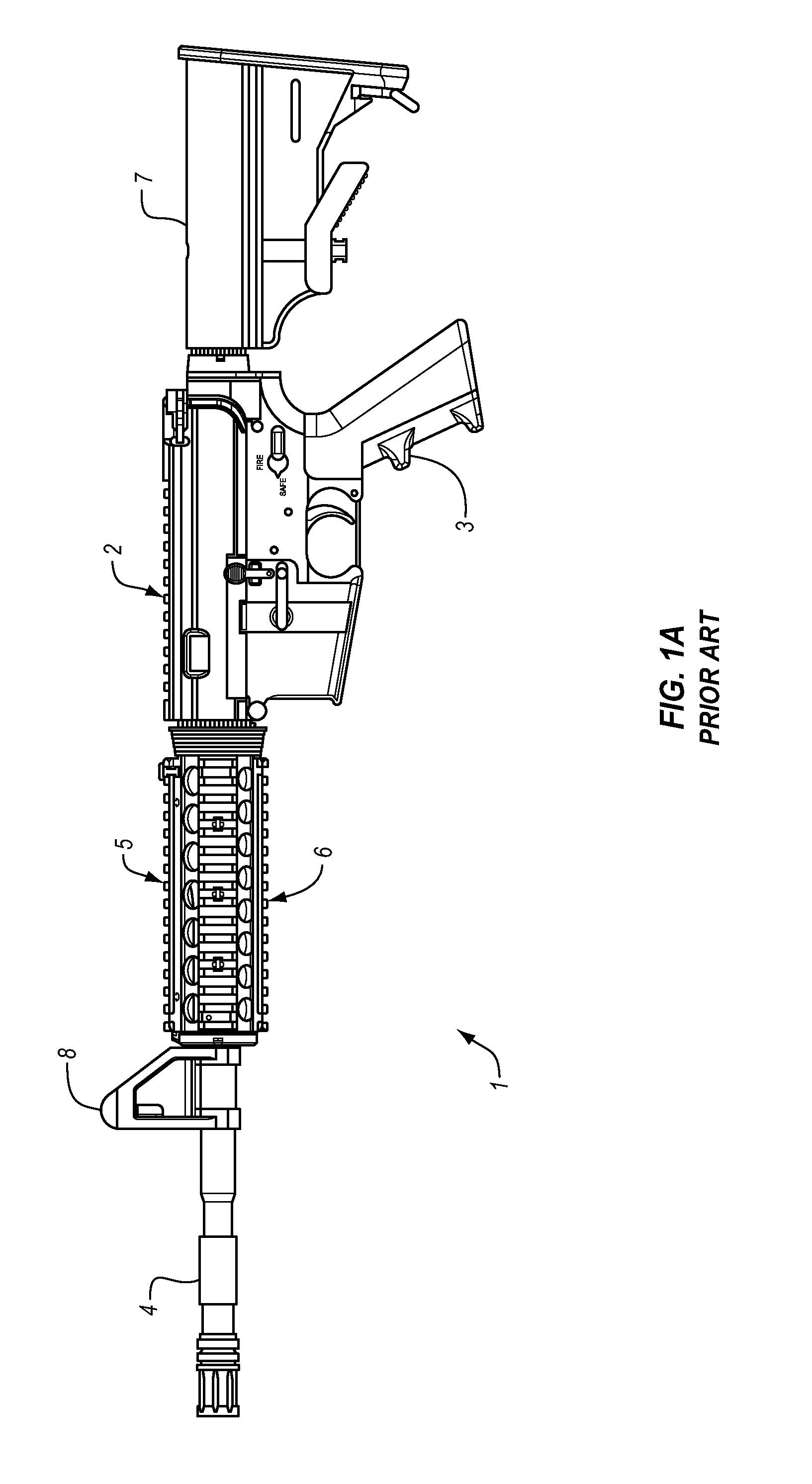 System for providing electrical power to accessories mounted on the powered rail of a weapon