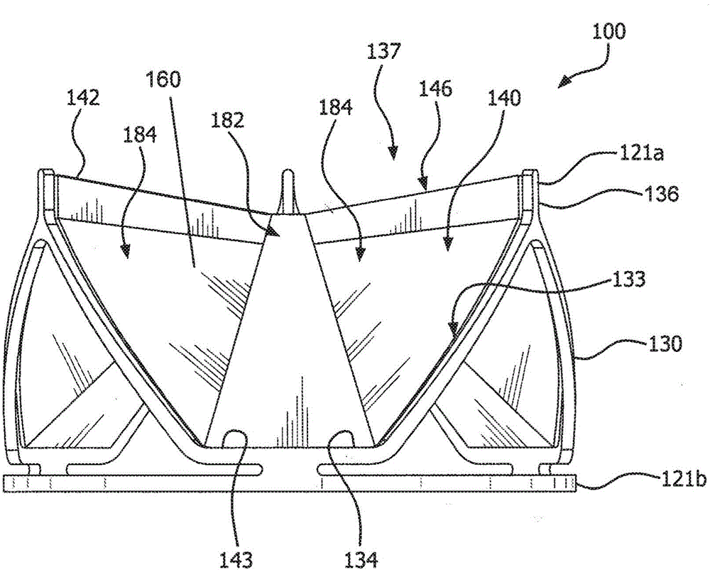 Geometric control of bending character in prosthetic heart valve leaflets