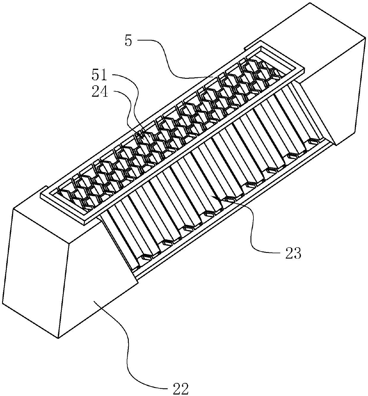 Gravity type water purifying device