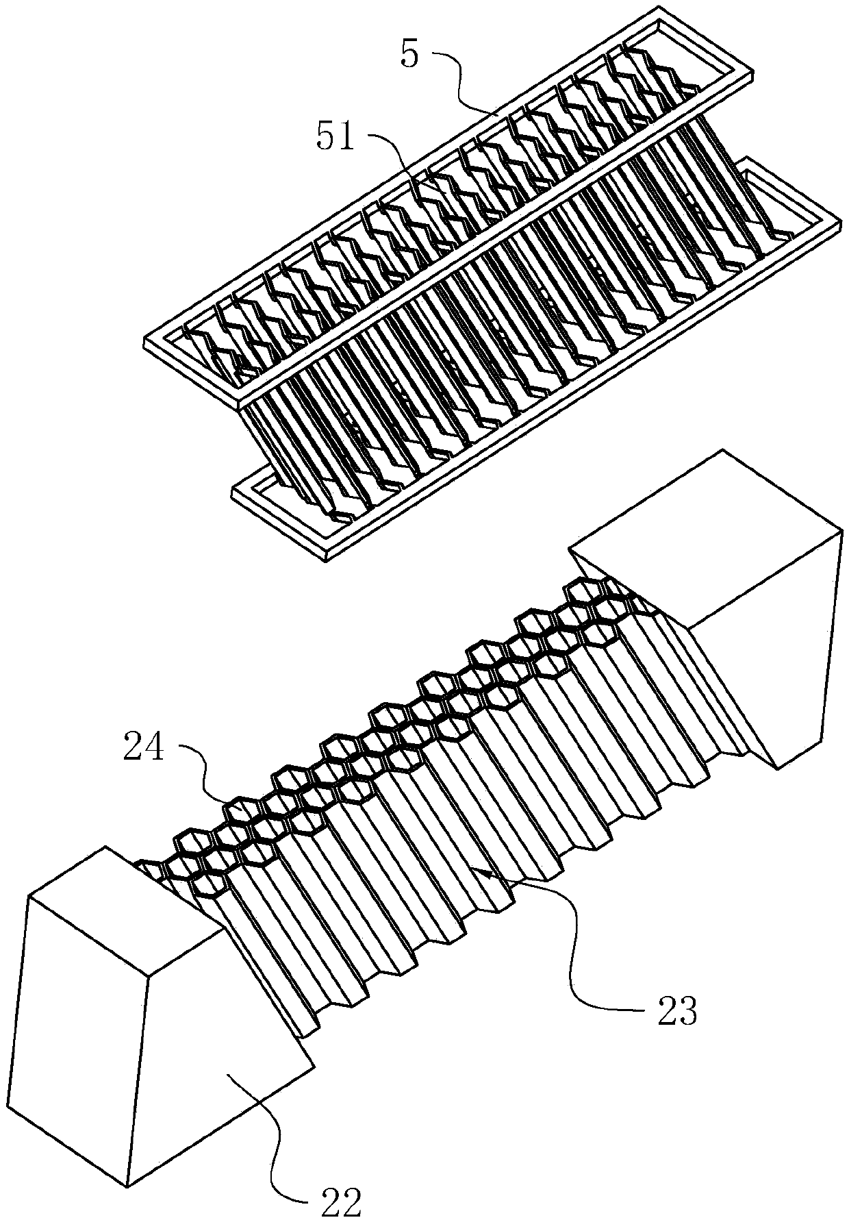 Gravity type water purifying device