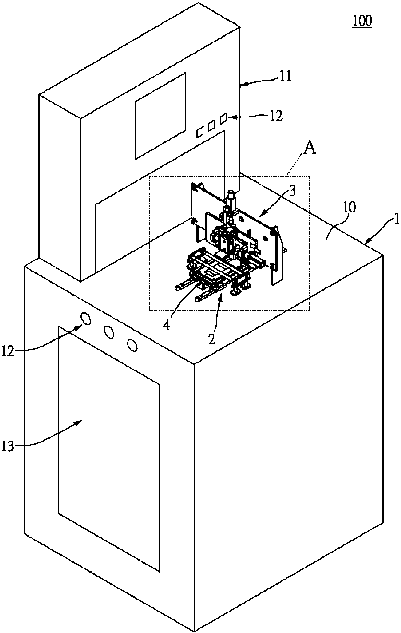 Glue scraping equipment