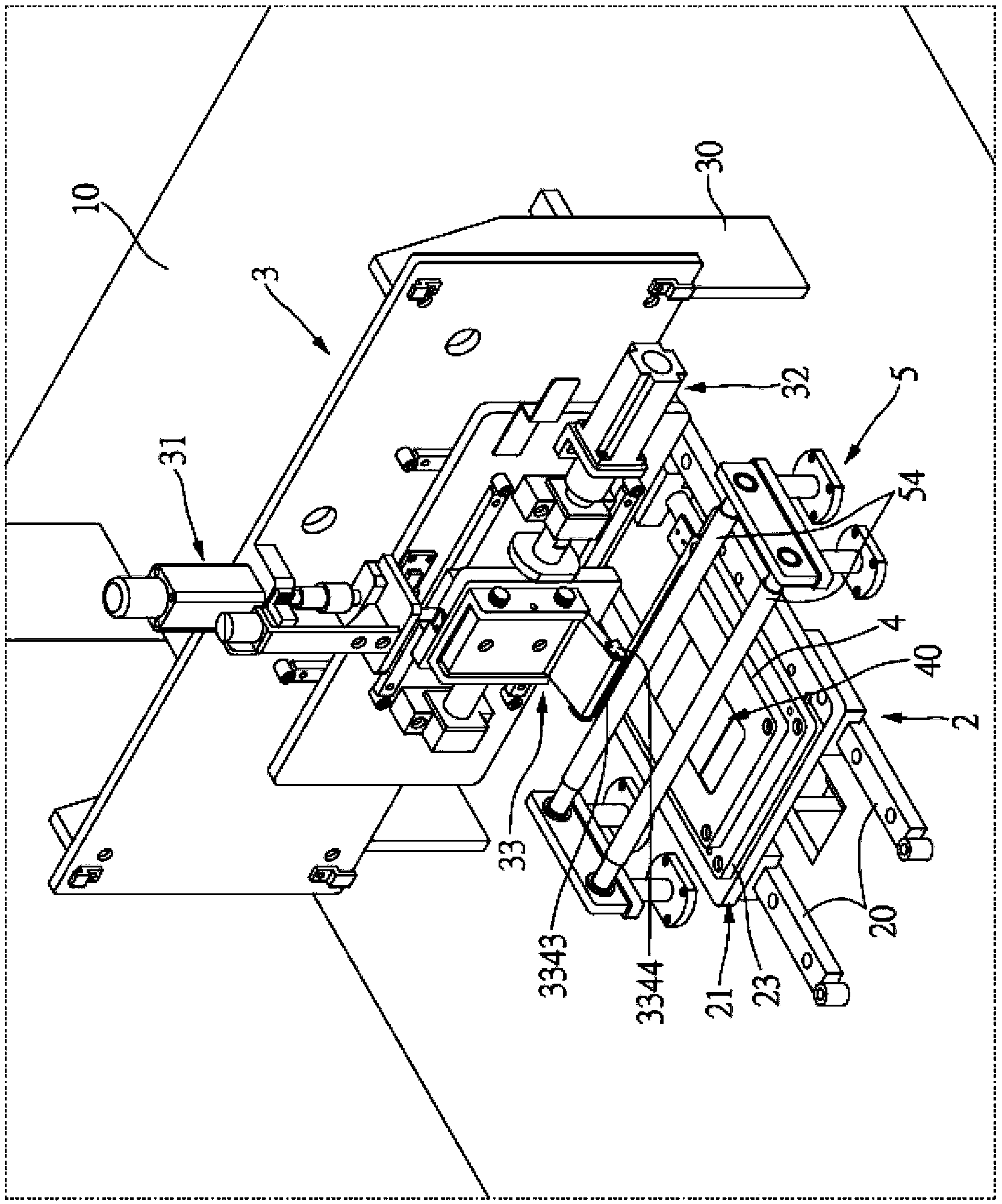 Glue scraping equipment