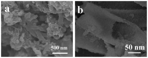 Mixed crystal TiO2/g-C3N4 nano hollow tube composite material and preparation method thereof