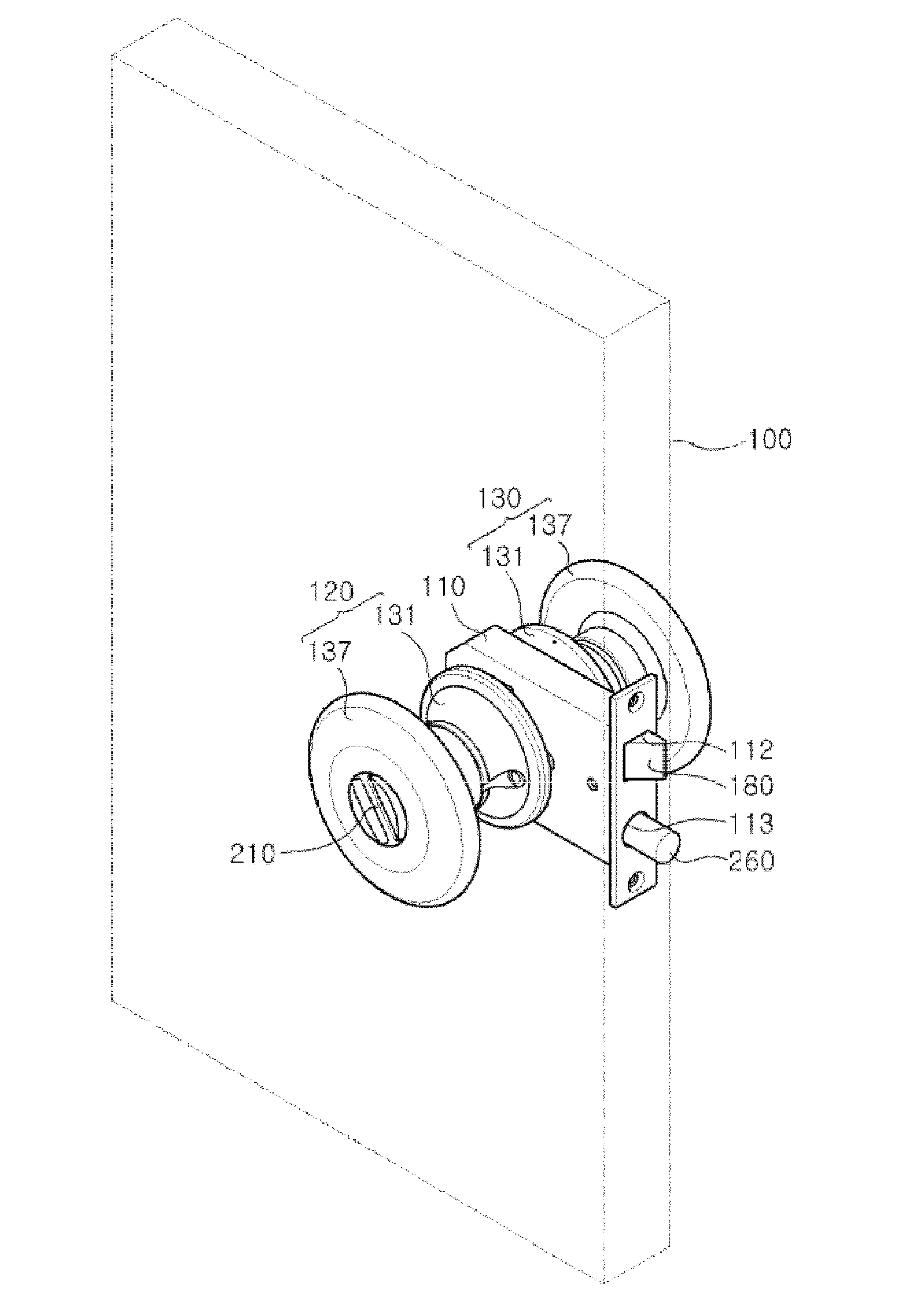 Apparatus for opening and closing front entrance