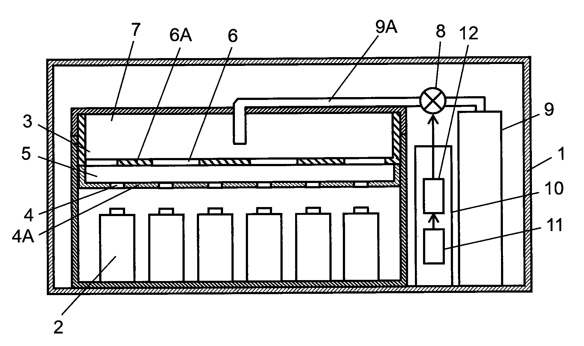 Electric power equipment, and electronic device and power supply element inspection equipment using same