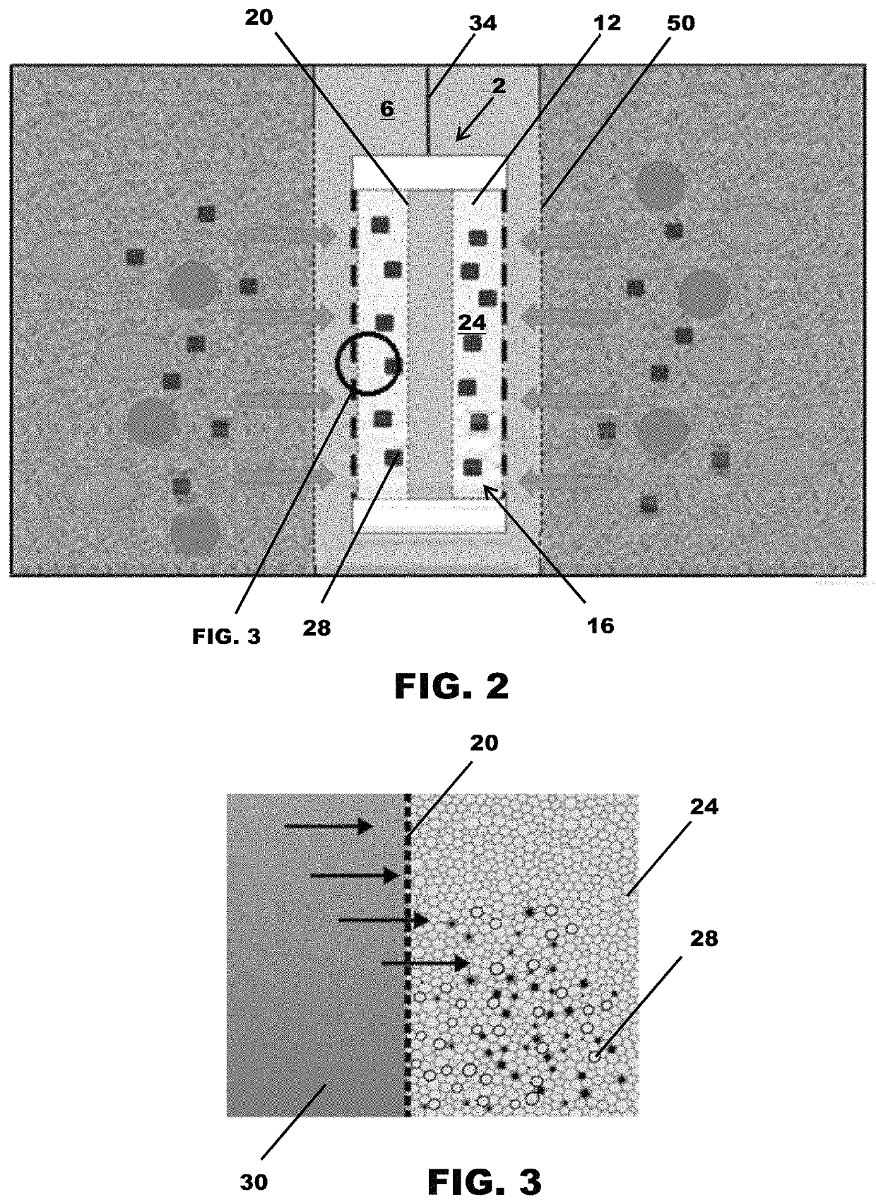 In-situ device for collecting minerals