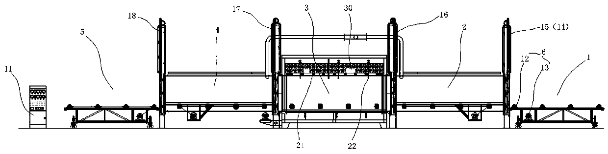 Automatic rare earth oxide fluorination transformation system