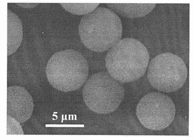 Hybrid ordered mesoporous silica gel chromatograph stationary-phase stuffing and preparation method thereof