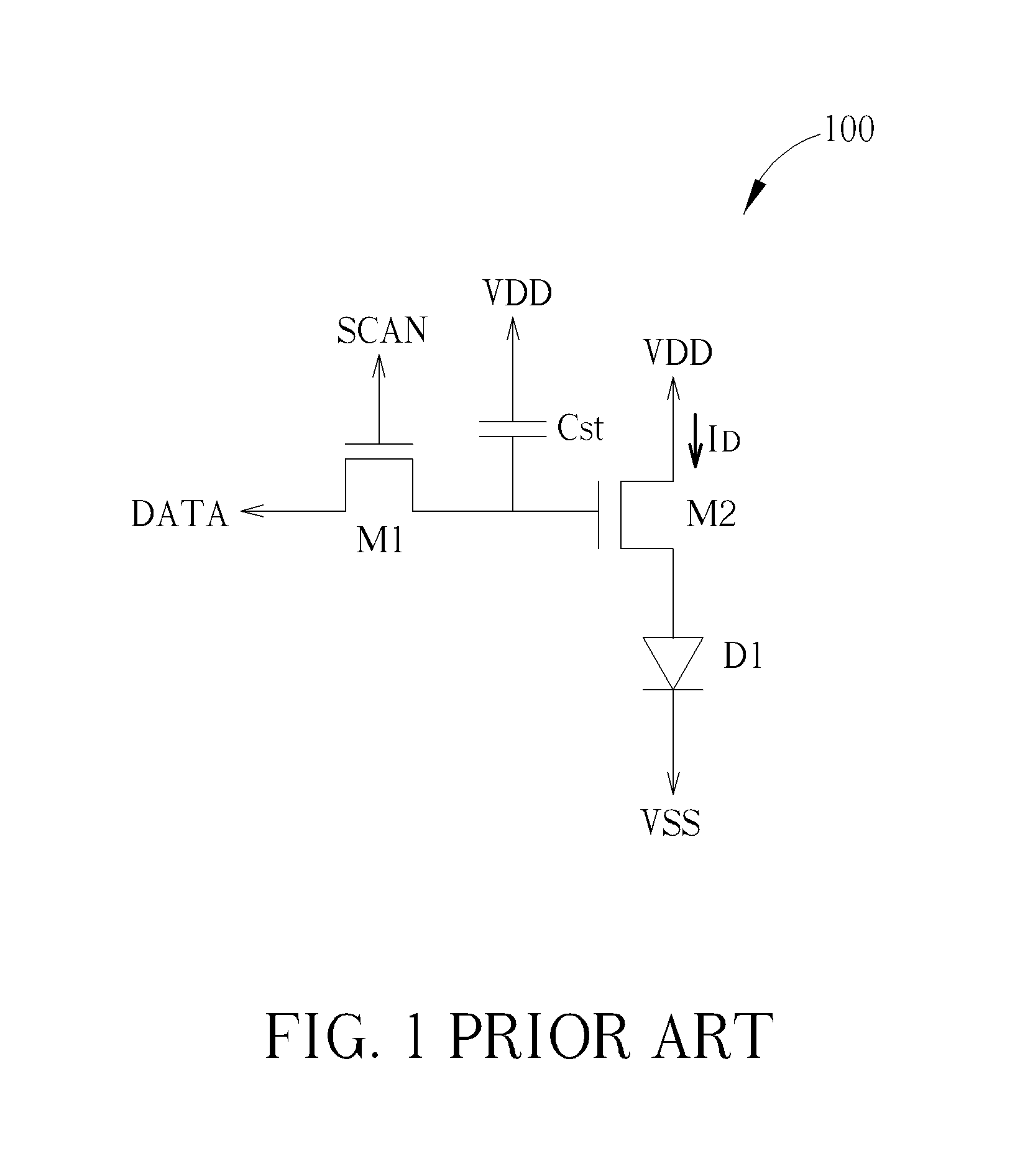 Light emitting diode circuitry, method for driving light emitting diode circuitry and display