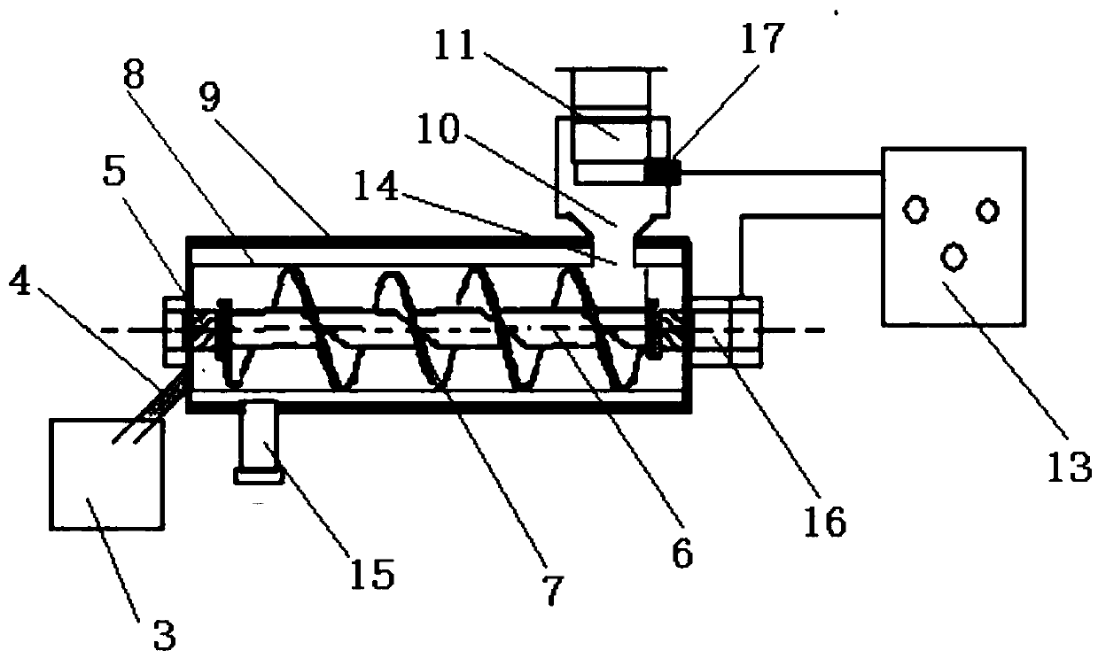 Kitchen waste water solid-liquid separation and solidification integrated treatment device and cabinet body for kitchen