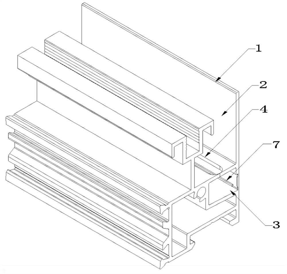 Floor drain type water outlet box of sectional material