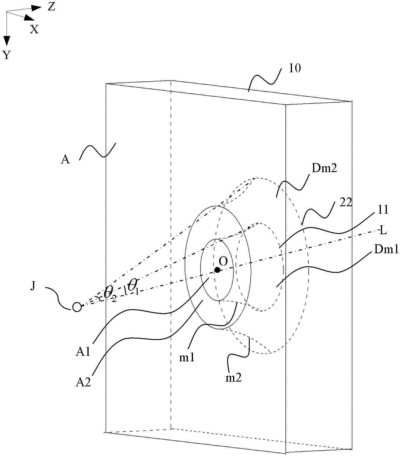 Artificial composite material and artificial composite material antenna