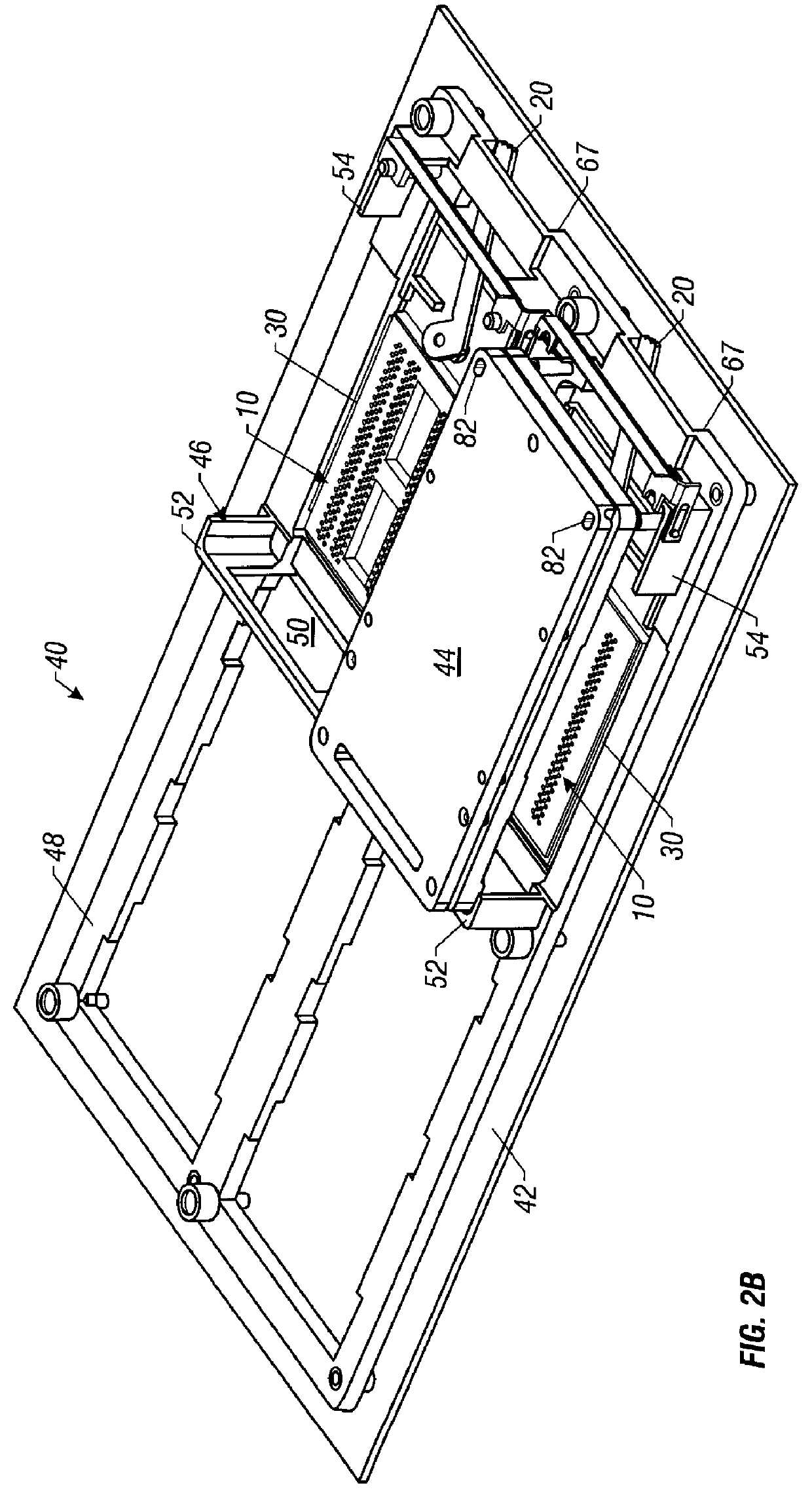 Zero insertion force socket and method for employing same to mount a processor