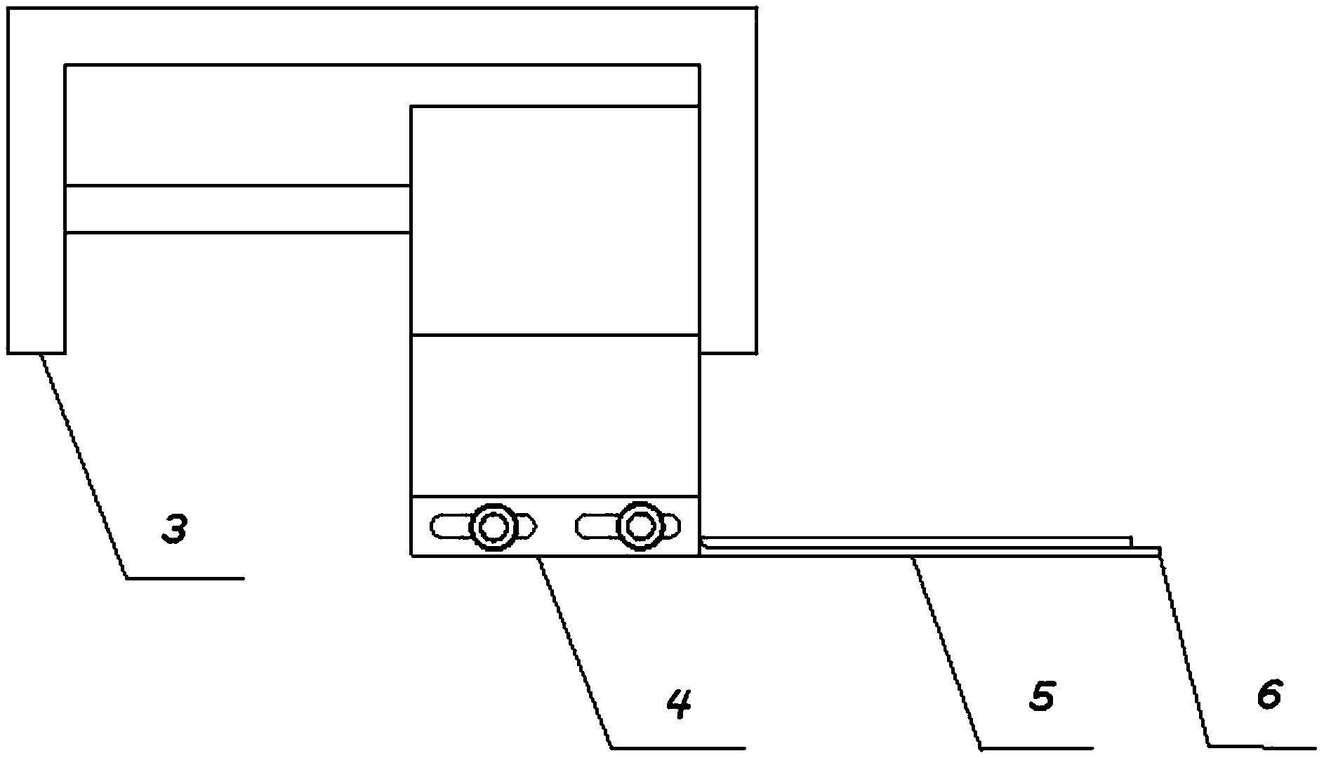 Piece drawing device for semiconductor visual inspection machine