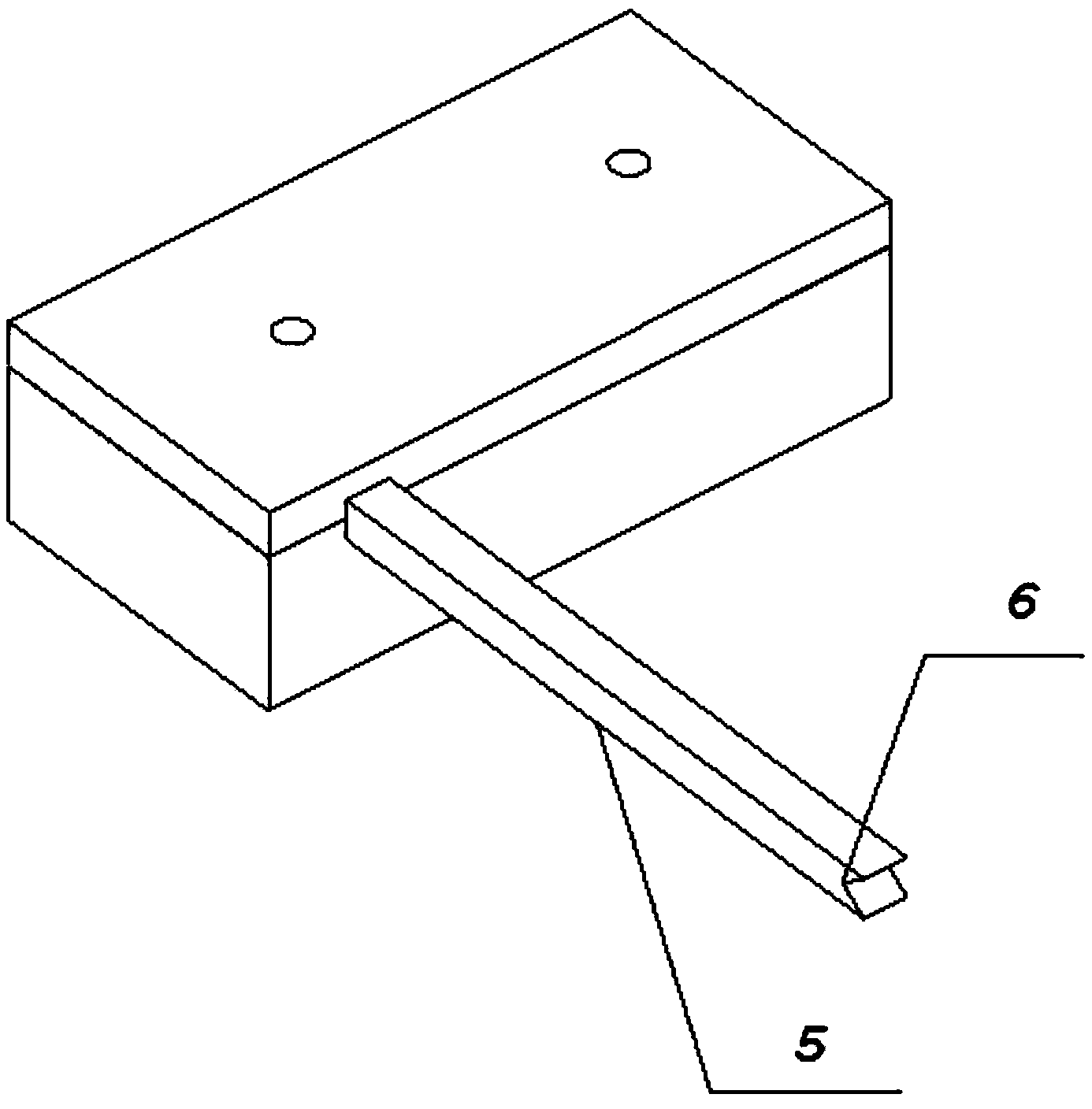 Piece drawing device for semiconductor visual inspection machine