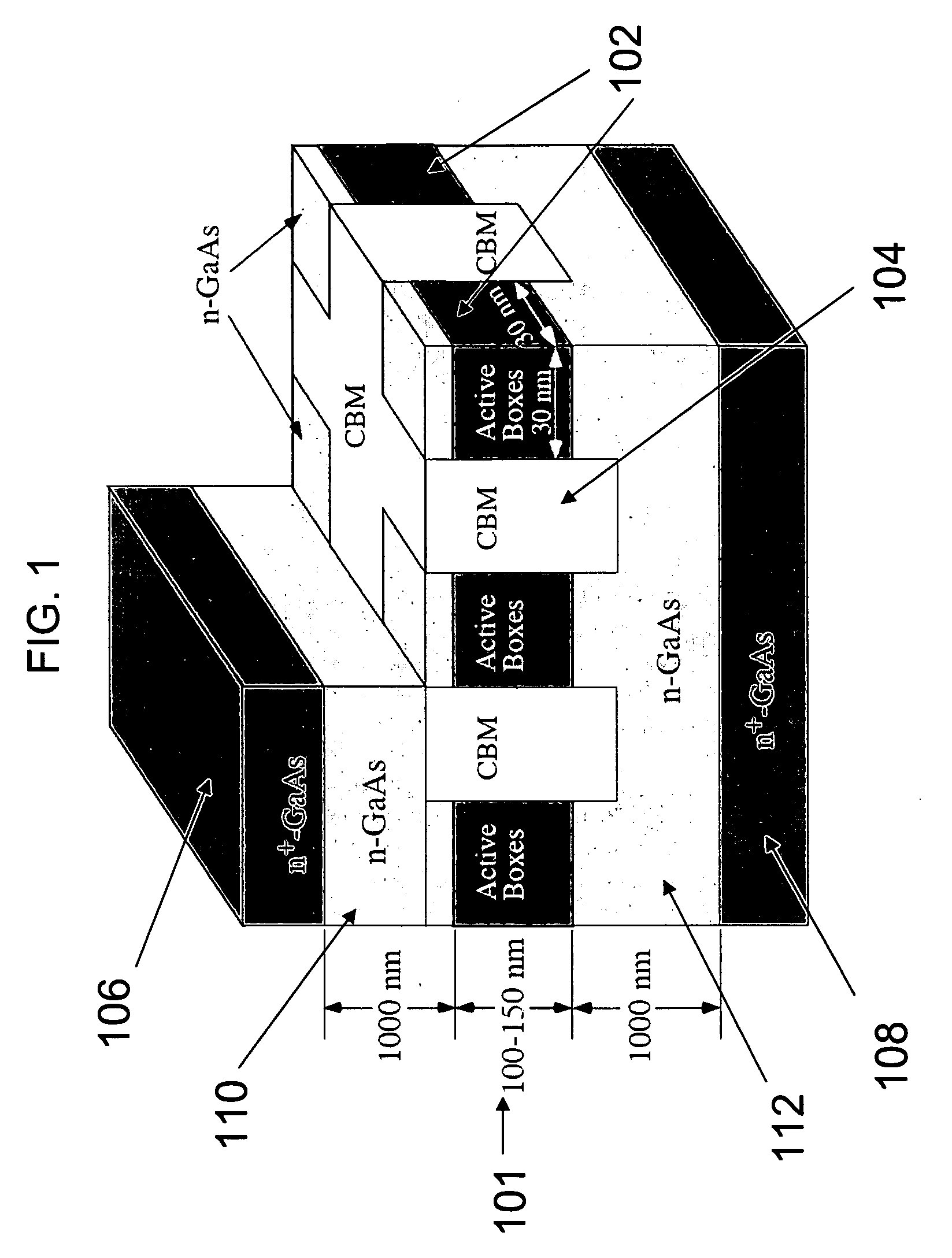 Intersubband quantum box stack lasers