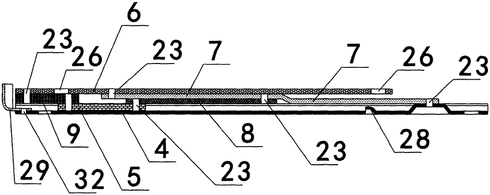 Full-open casement wind bracing limiting device