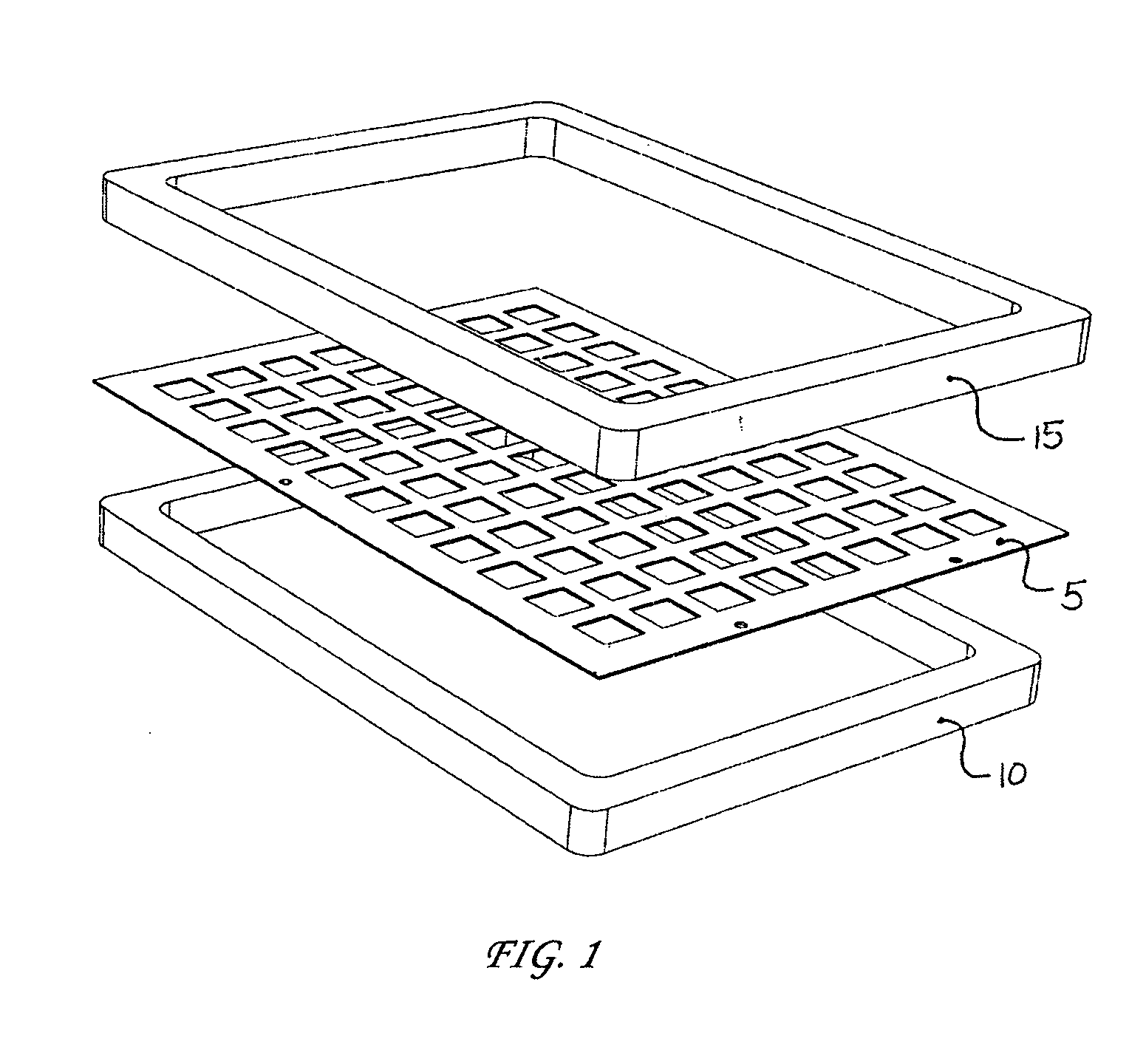 Shadow mask tensioning method