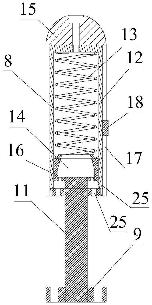 Aluminum alloy engine cylinder block casting waste removal device and removal method