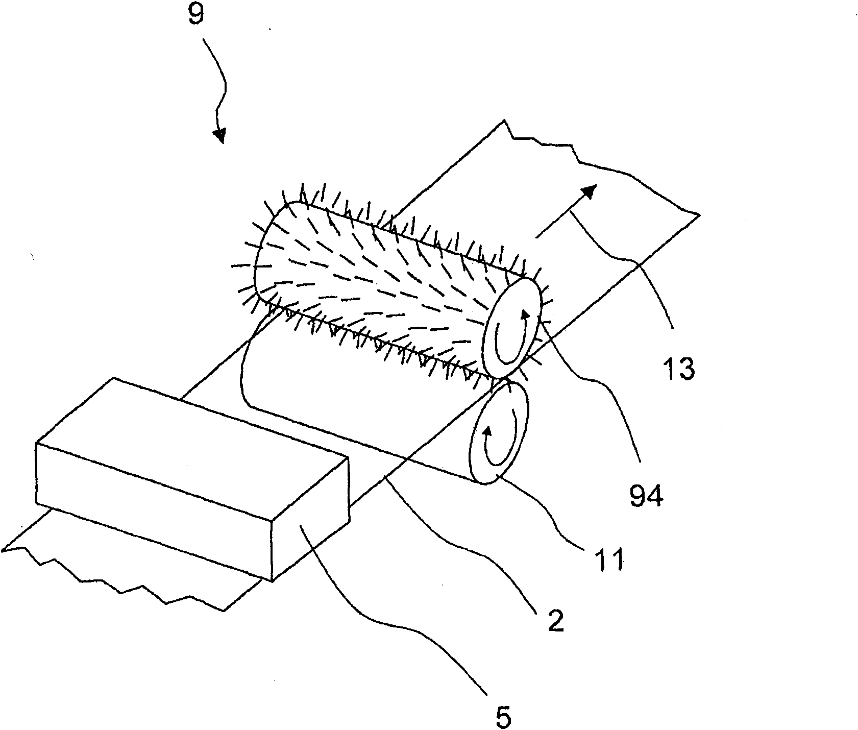 Method and apparatus for the application of plastics coatings