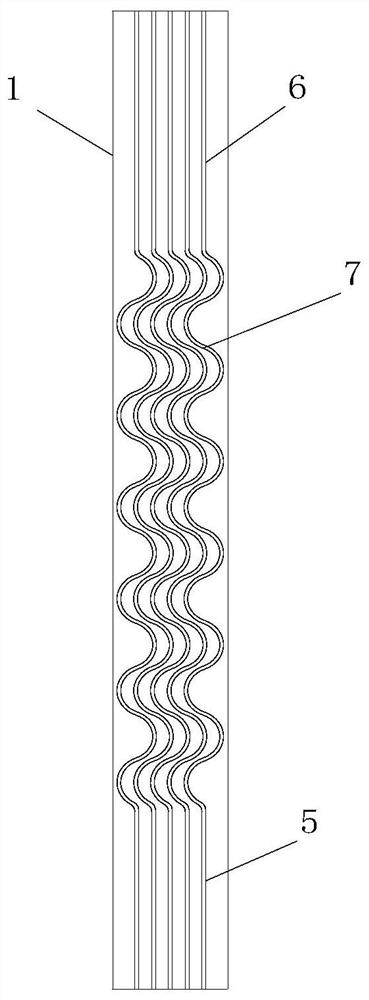 Lithium battery module integrated with liquid cooling function