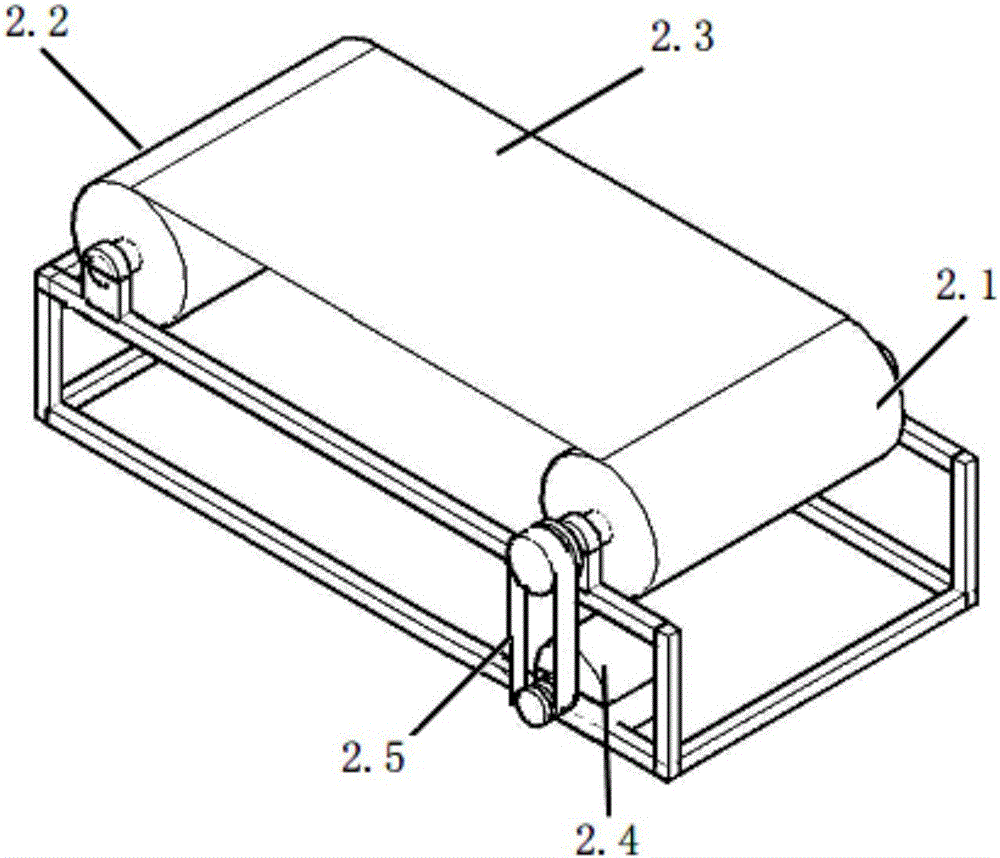 Side slope three-dimensional bottom friction testing device