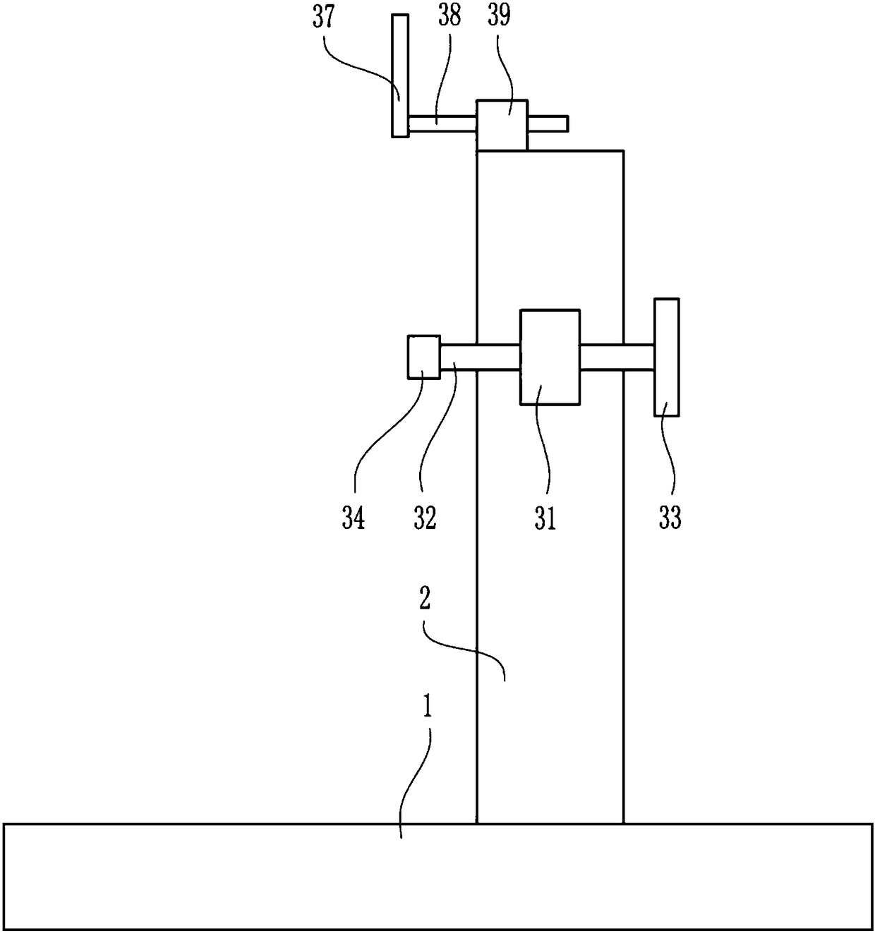 Cutting device for rubber