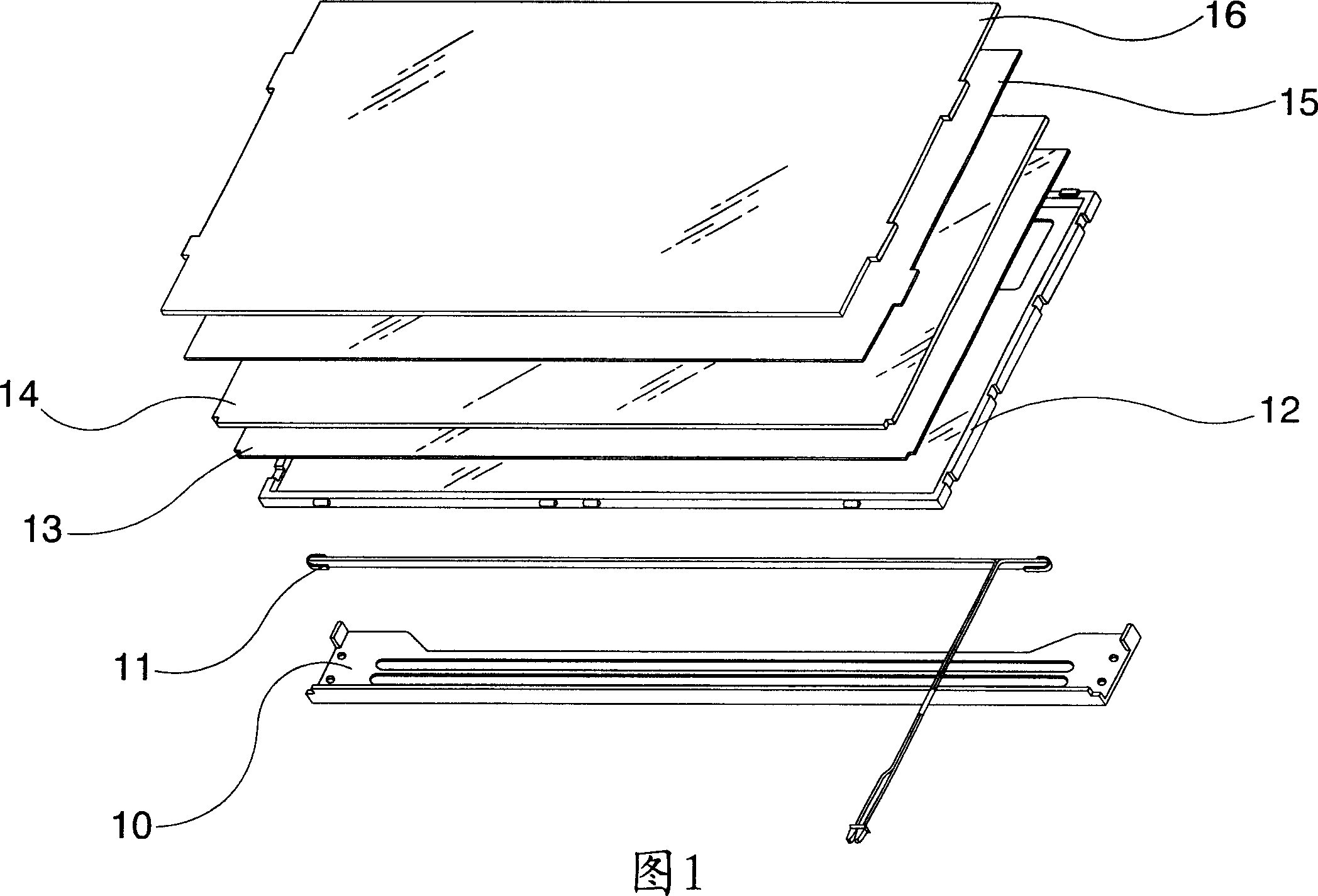 Prism Sheet structure of back light module