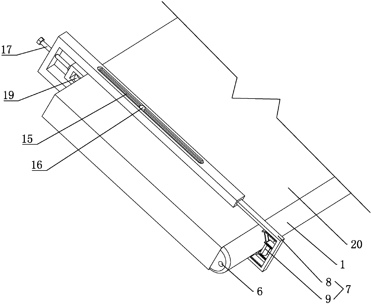 Edge tightening process for cabinet