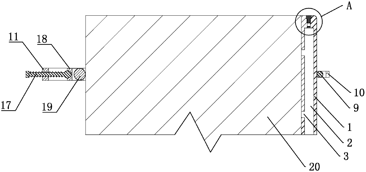 Edge tightening process for cabinet