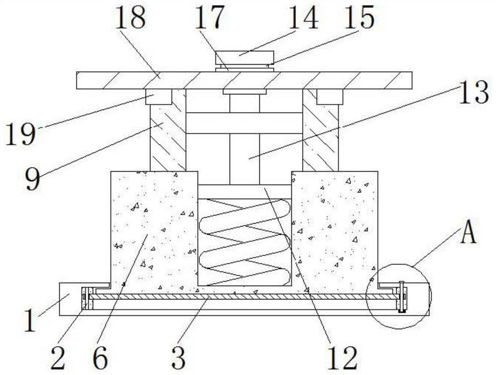 Large spring vibration isolator with damping