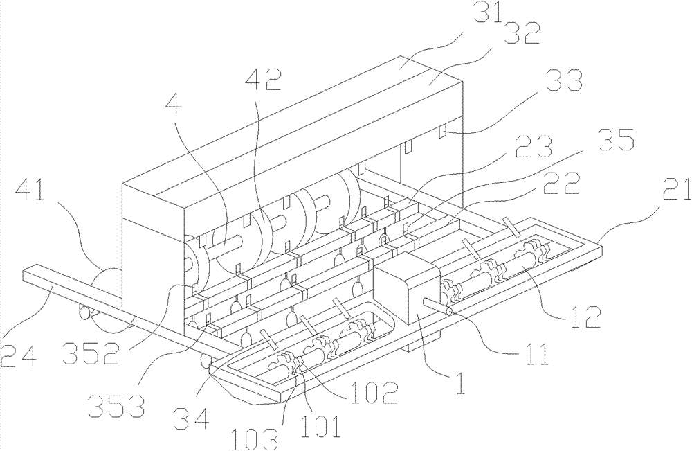 No-tillage seeder of wheat