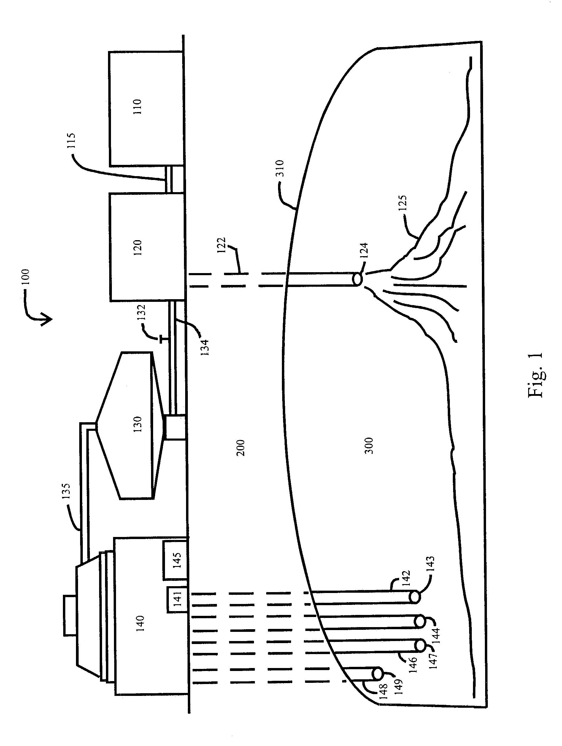 Subterranean waste disposal process and system