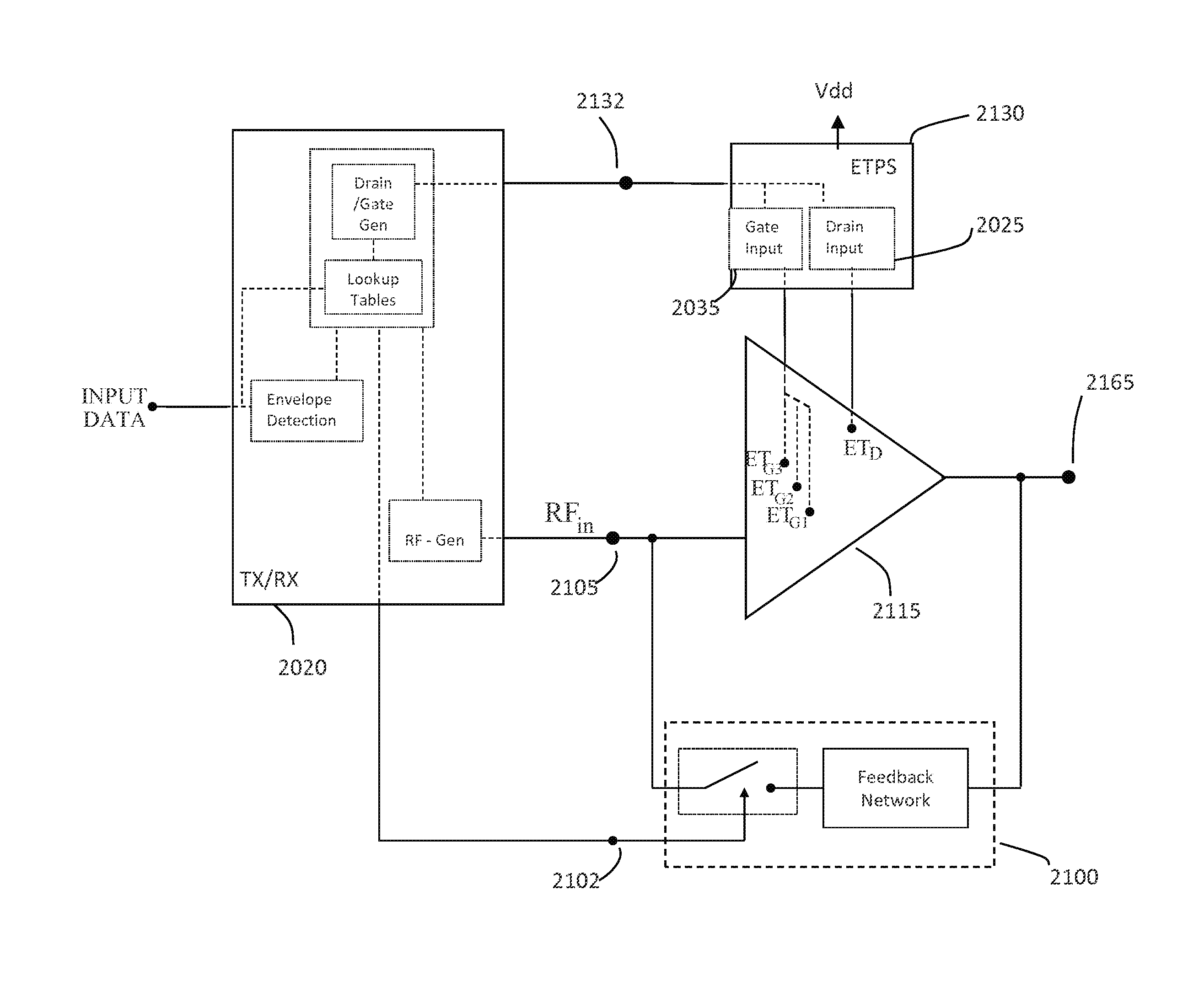 Bias Control for Stacked Transistor Configuration