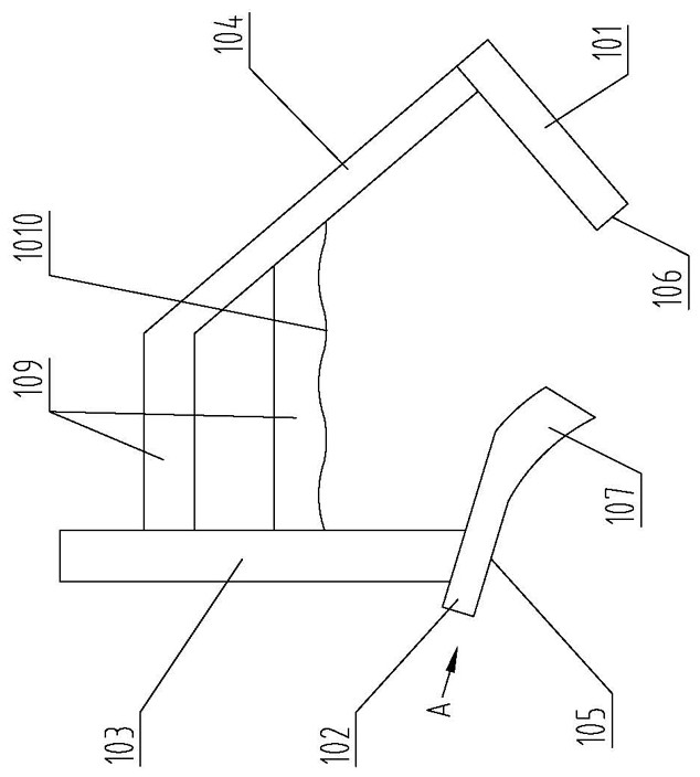 Screw placement device in orthopedic operation