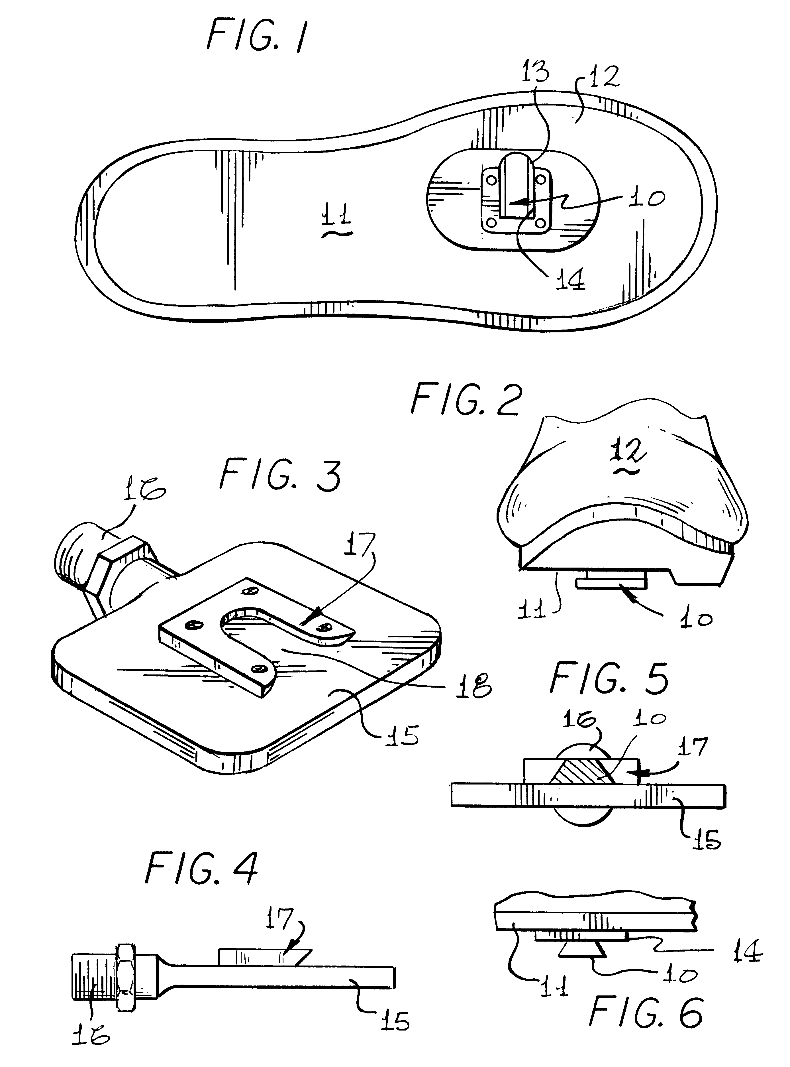 Bicycle pedal clip and mounting apparatus