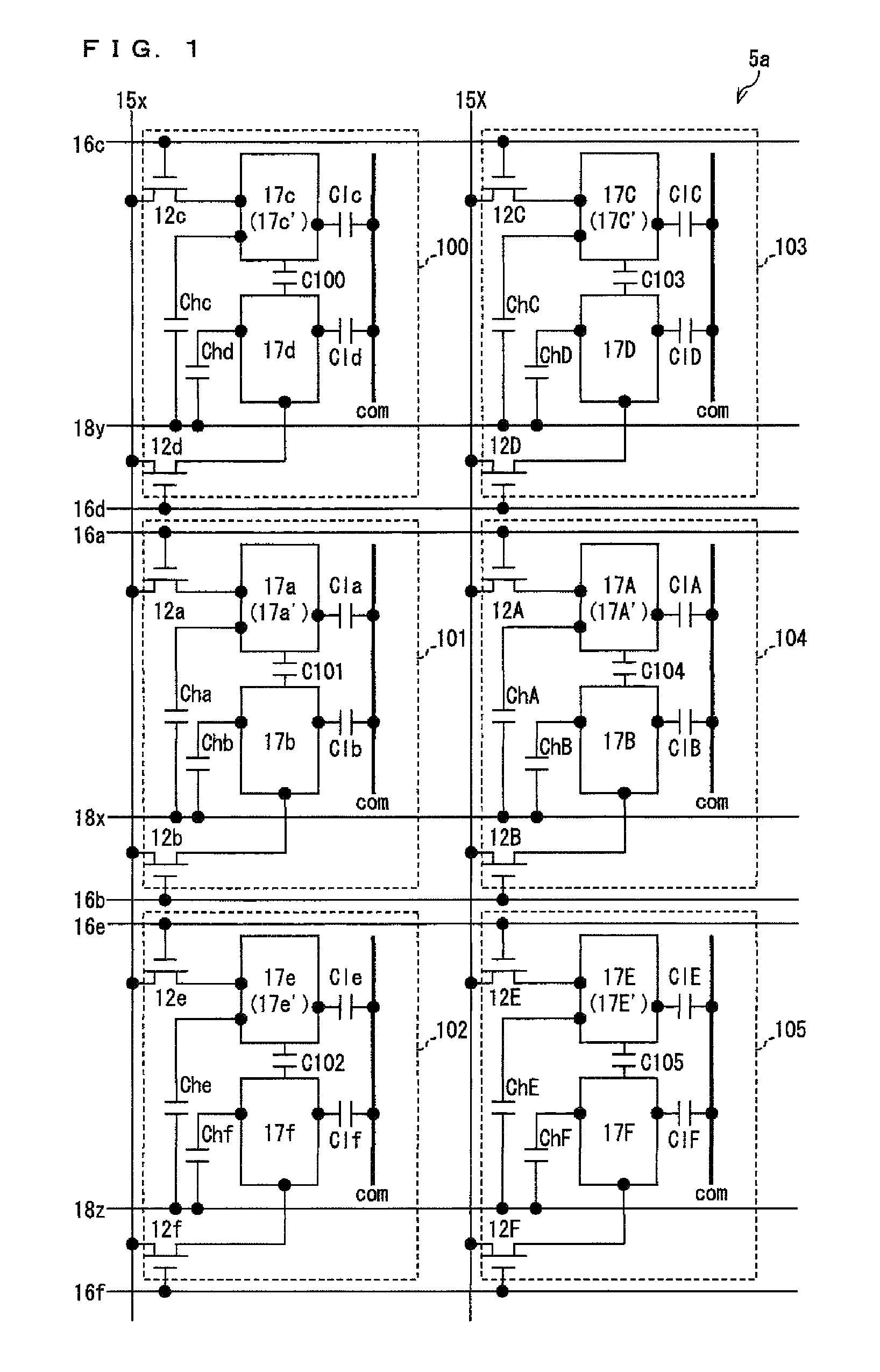 Active matrix substrate, liquid crystal panel, liquid crystal display device, liquid crystal display unit, and television receiver