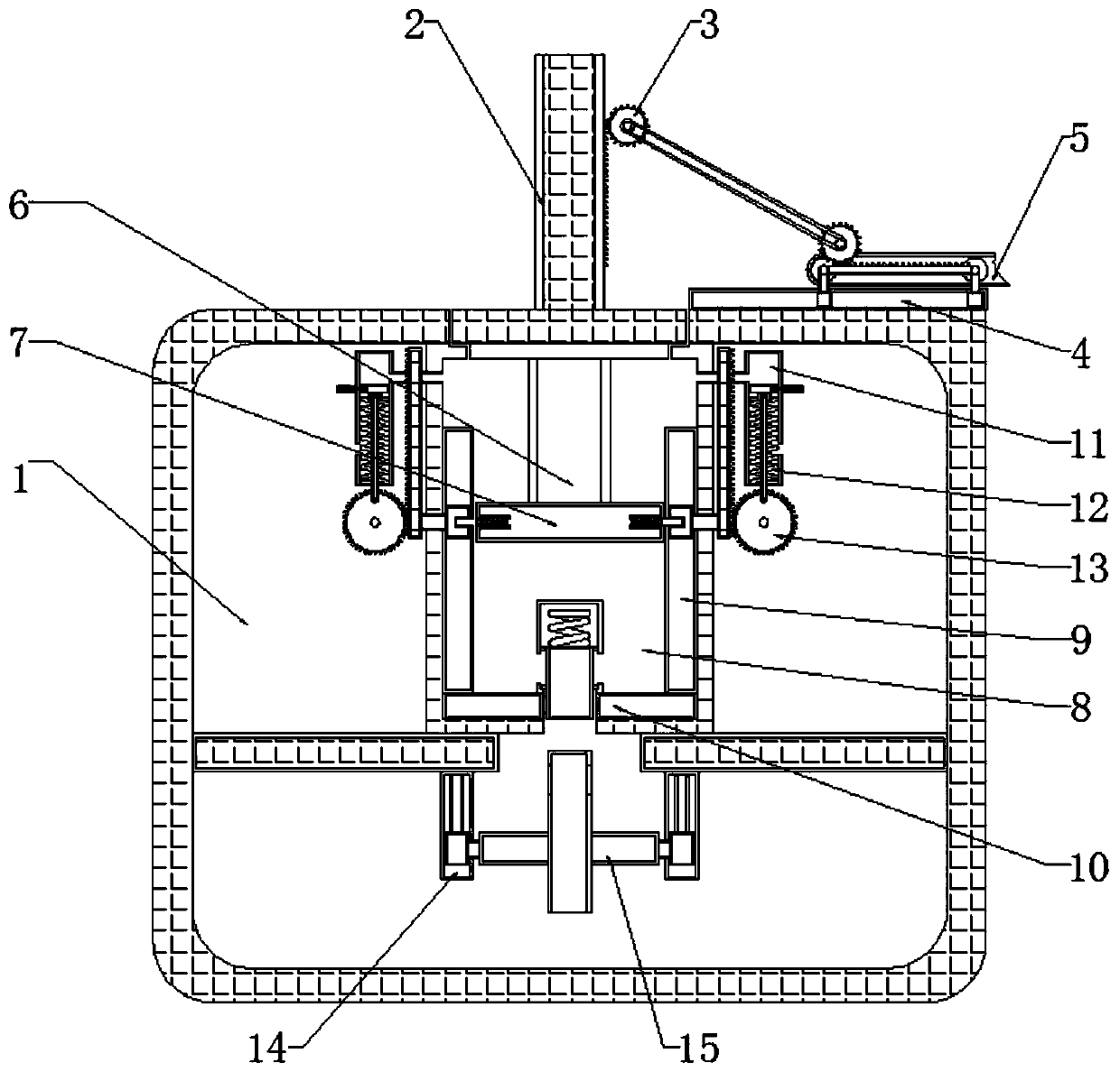 Device for increasing injection pressure through melting temperature pressurization