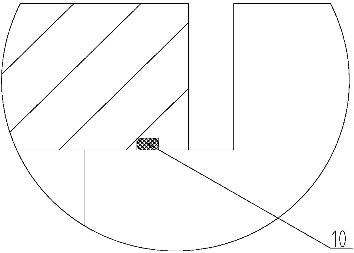 Downward open type automatic drainage well lid