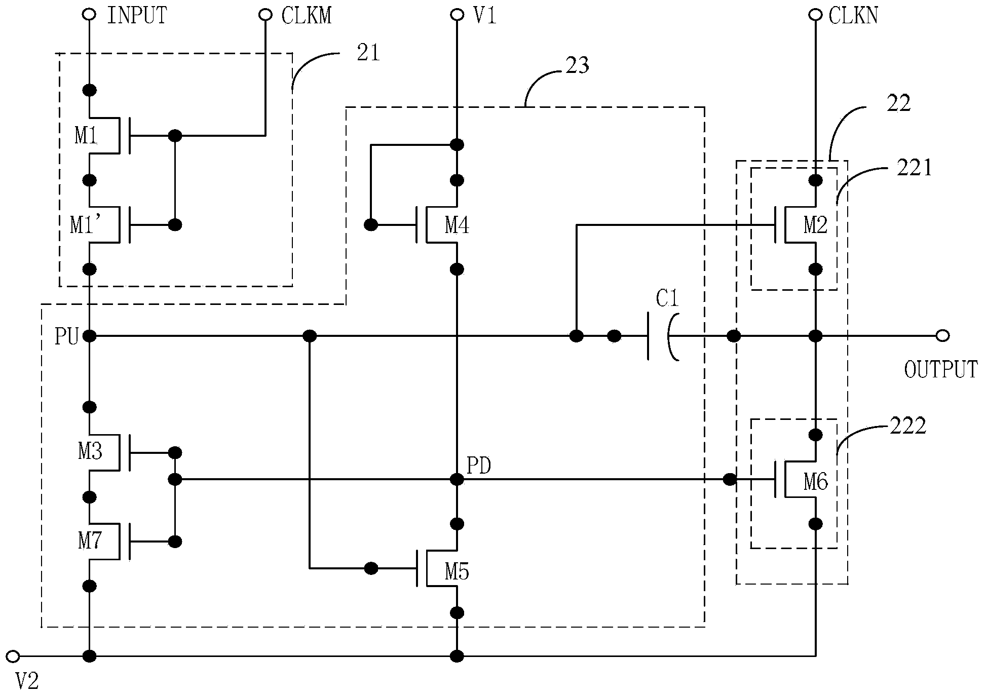 Shifting register unit, grid driving circuit and driving method and display device