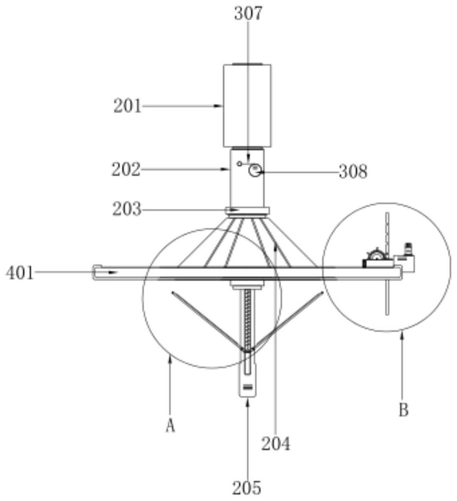 Inner cavity inclined hole punching anti-cracking machining equipment for water meter machining