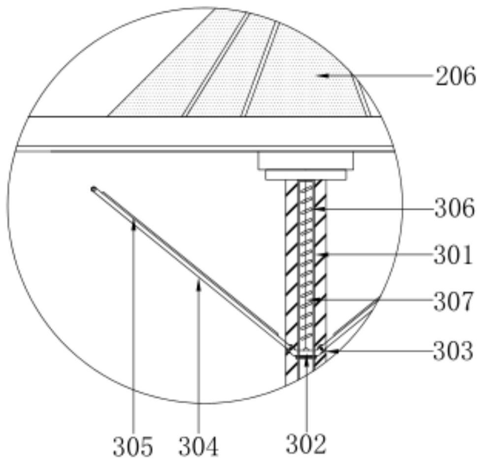 Inner cavity inclined hole punching anti-cracking machining equipment for water meter machining