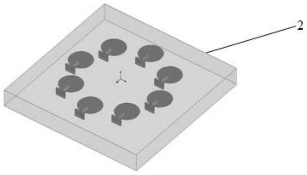 A vortex electromagnetic wave convergence device and wireless communication system