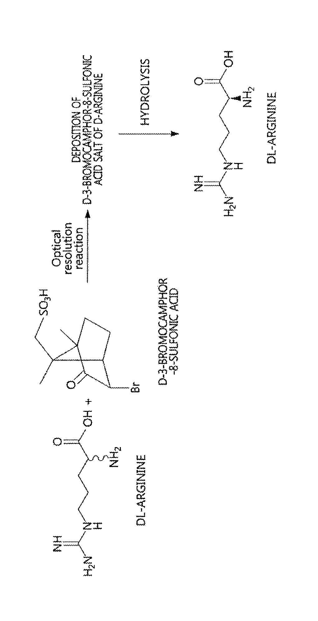 Method for preparing D-arginine