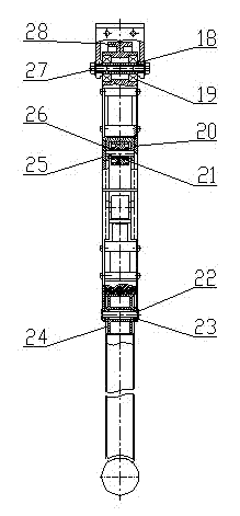 Driving leg mechanism for footed robot