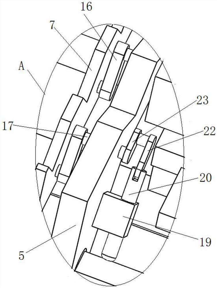 Plastic pipe chamfering device