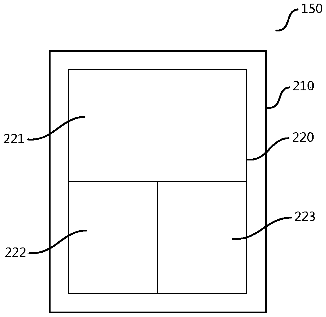 Media resource management equipment, and display processing method of label configuration component