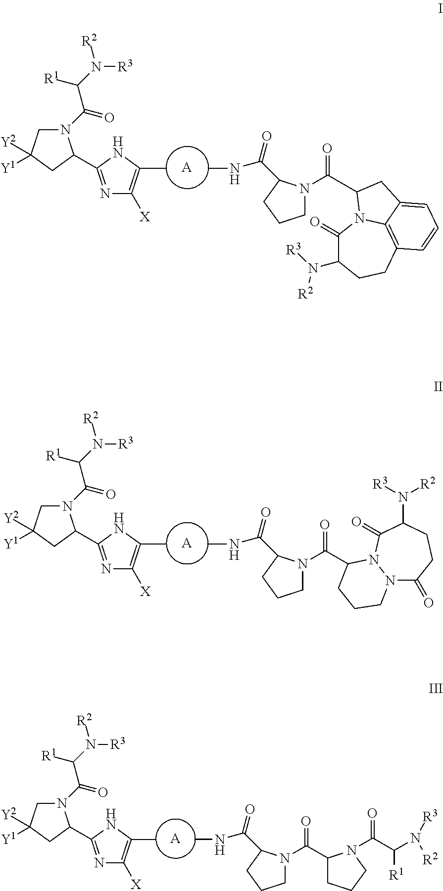 Inhibitors of HCV NS5A